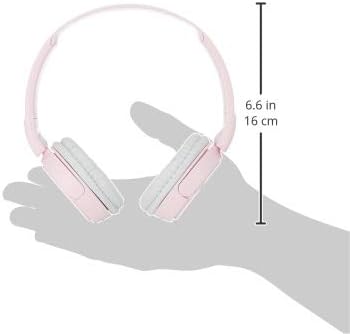 Sony ZX Series Wired On-Ear Headphones, Pink MDR-ZX110