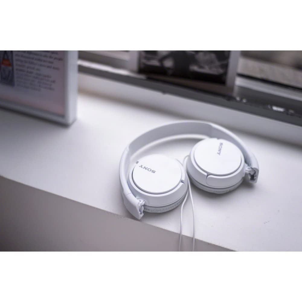 Sony ZX Series Wired On-Ear Headphones, Pink MDR-ZX110