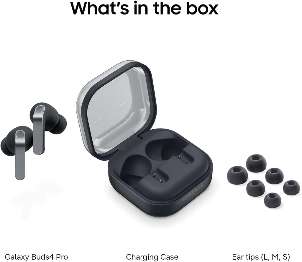 Samsung Galaxy Buds 4 Pro (2026) AI True Wireless Bluetooth Earbuds, Black
