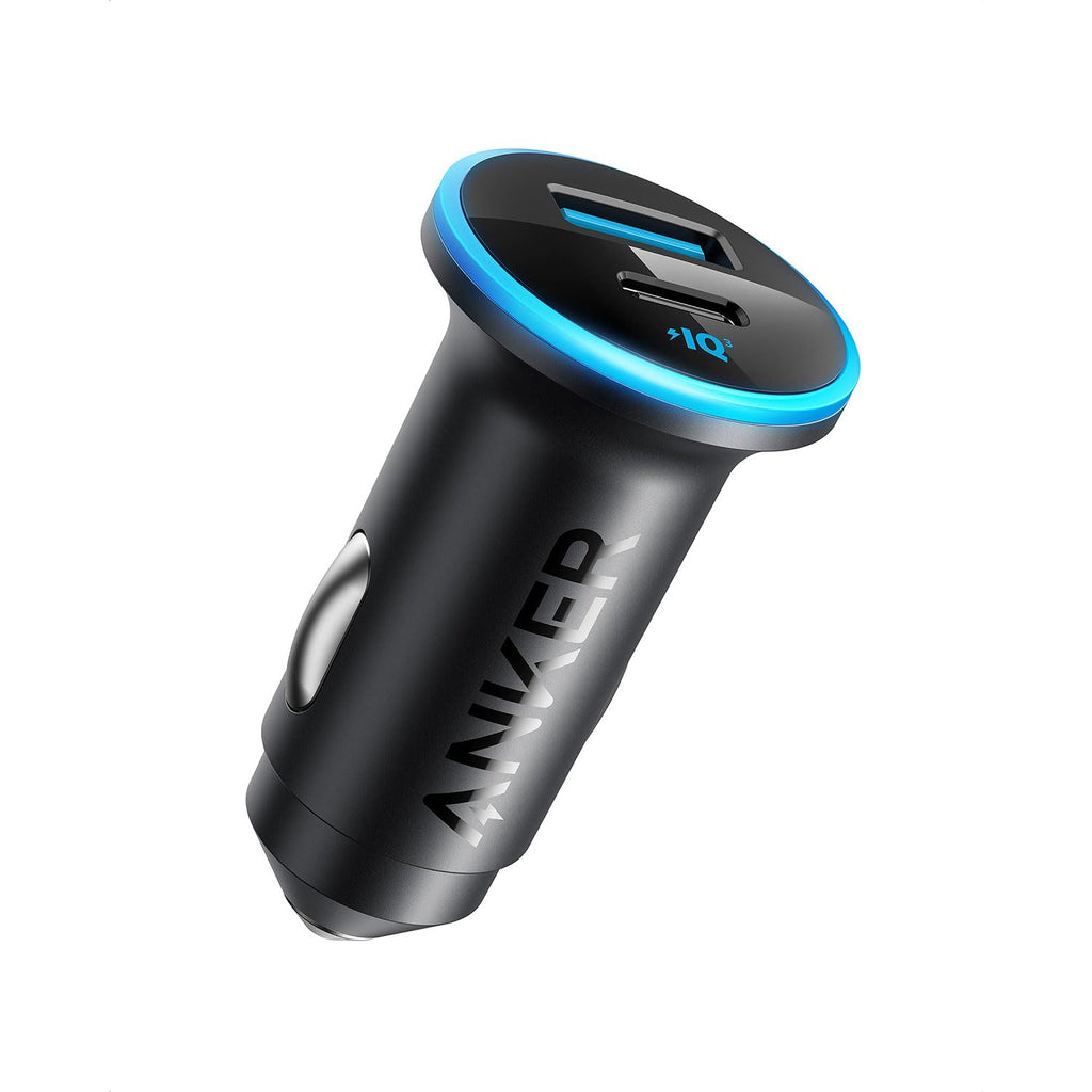 Anker 323 52.5W USB C Car Charger with 30W PowerIQ 3.0 Fast Charging
