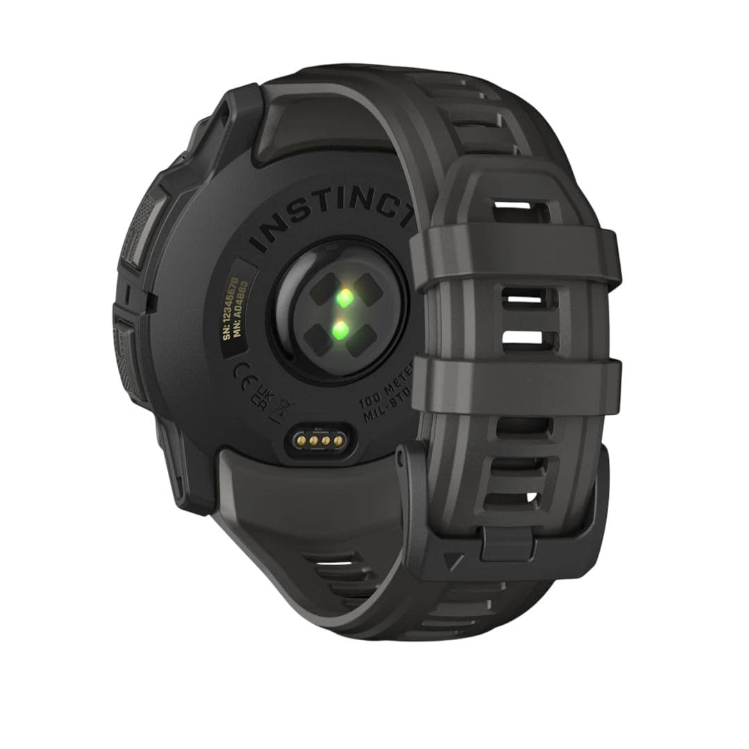Garmin Instinct® 3 Tactical, Solar, 45mm, Black