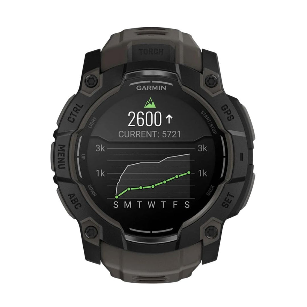 Garmin Instinct® 3 Tactical, Solar, 45mm, Black