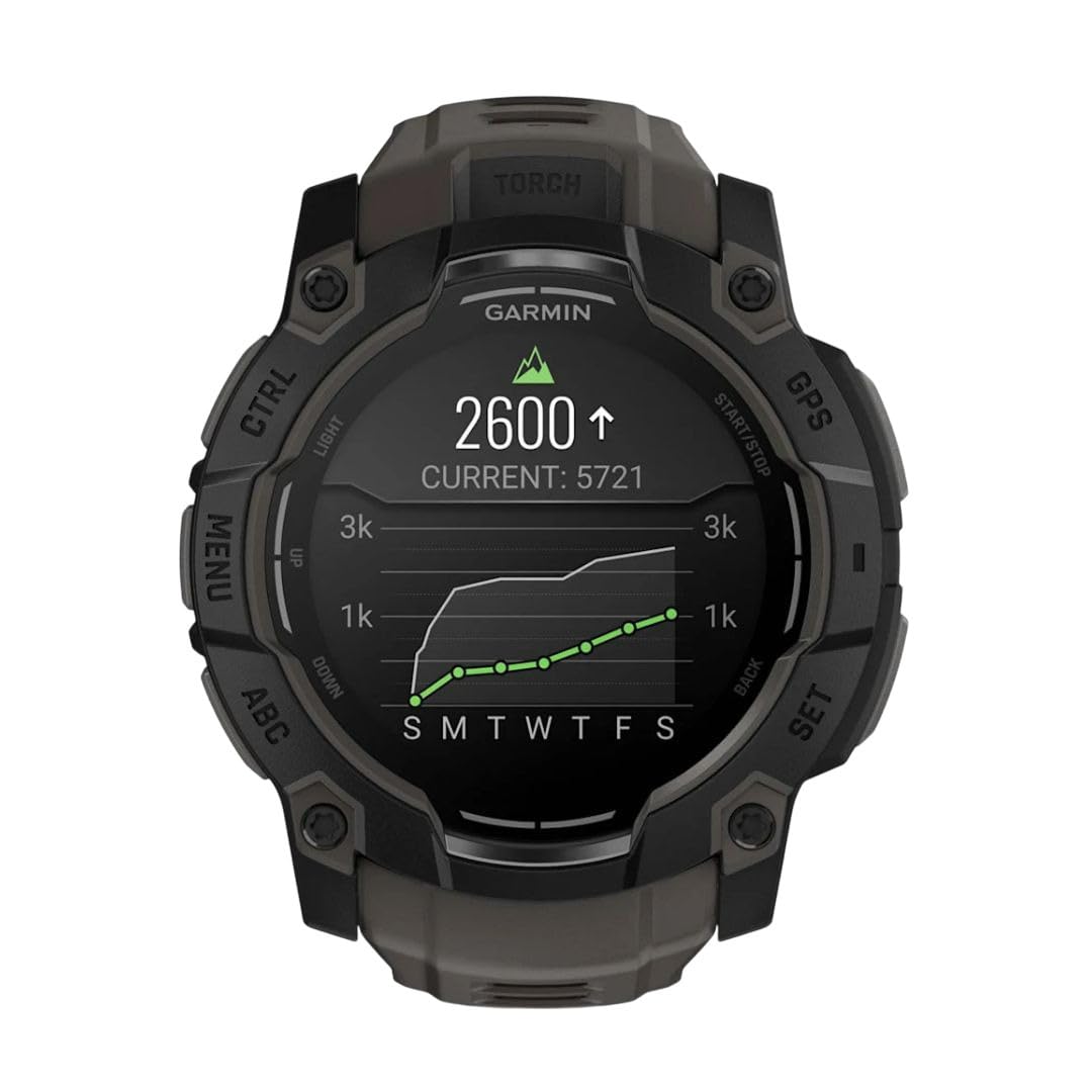 Garmin Instinct® 3 Tactical, Solar, 45mm, Black