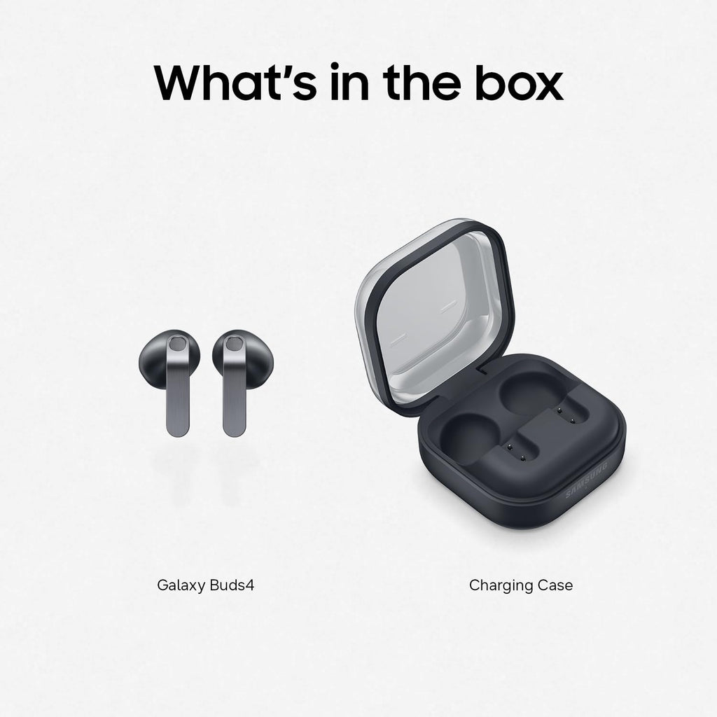 Samsung Galaxy Buds 4 Pro (2026) AI True Wireless Bluetooth Earbuds, Black