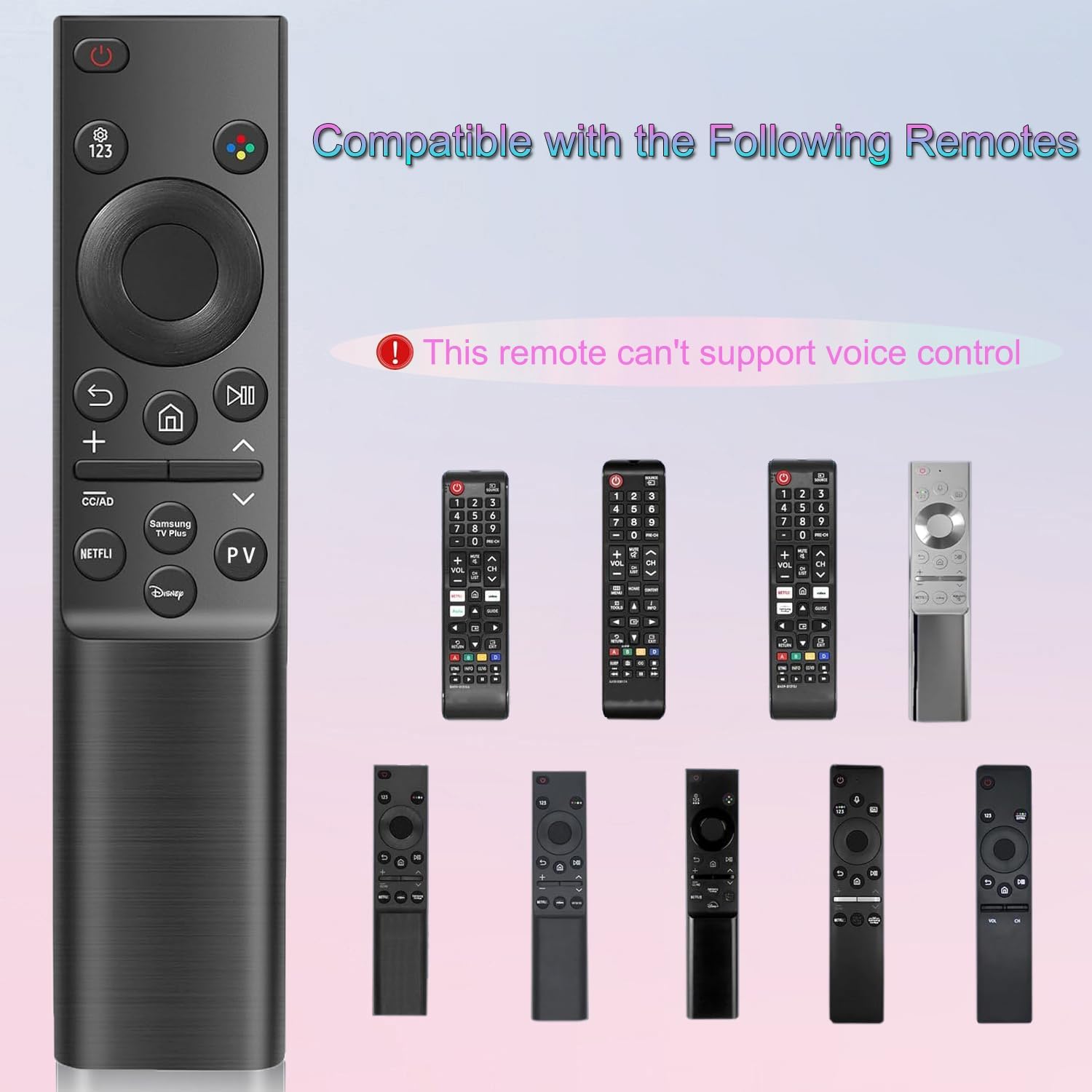 EONCHARM Universal Remote Control for All Samsung TV Compatible with All Samsung LCD LED HDTV 3D Smart TVs Models
