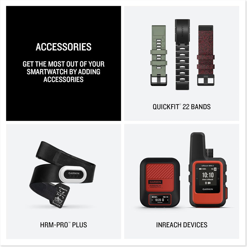 Garmin Instinct® 3 Tactical, Solar, 45mm, Black