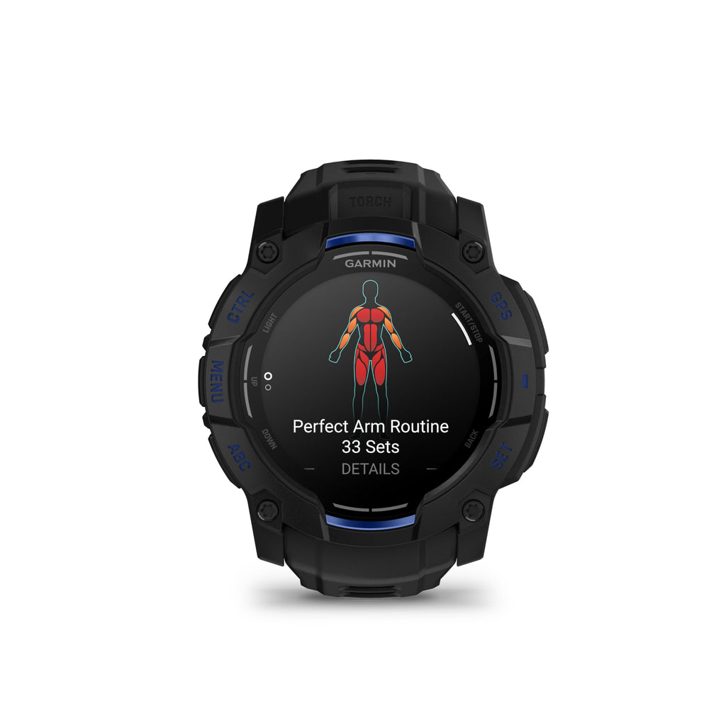 Garmin Instinct® 3 Tactical, Solar, 45mm, Black