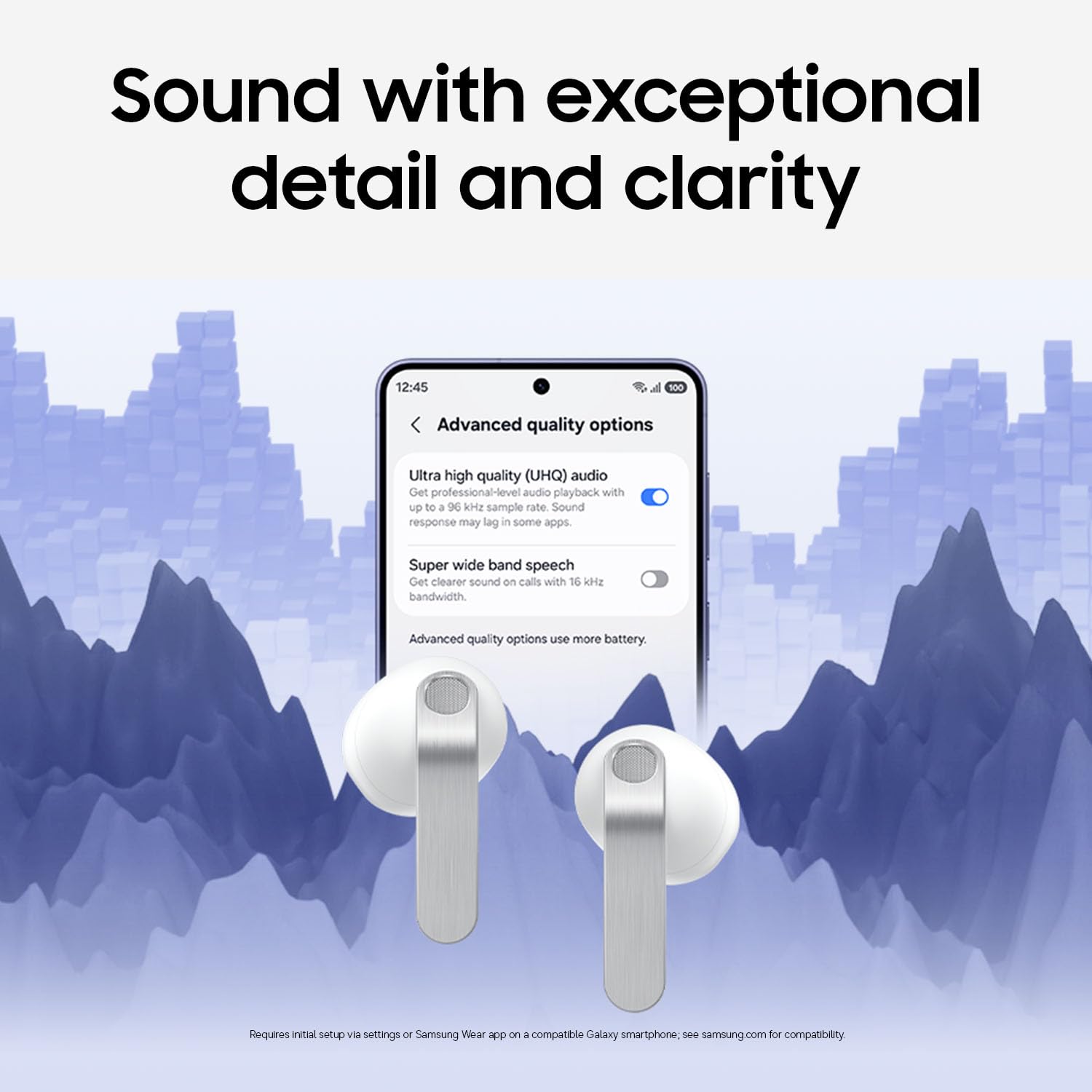 Samsung Galaxy Buds 4 Pro (2026) AI True Wireless Bluetooth Earbuds, Black