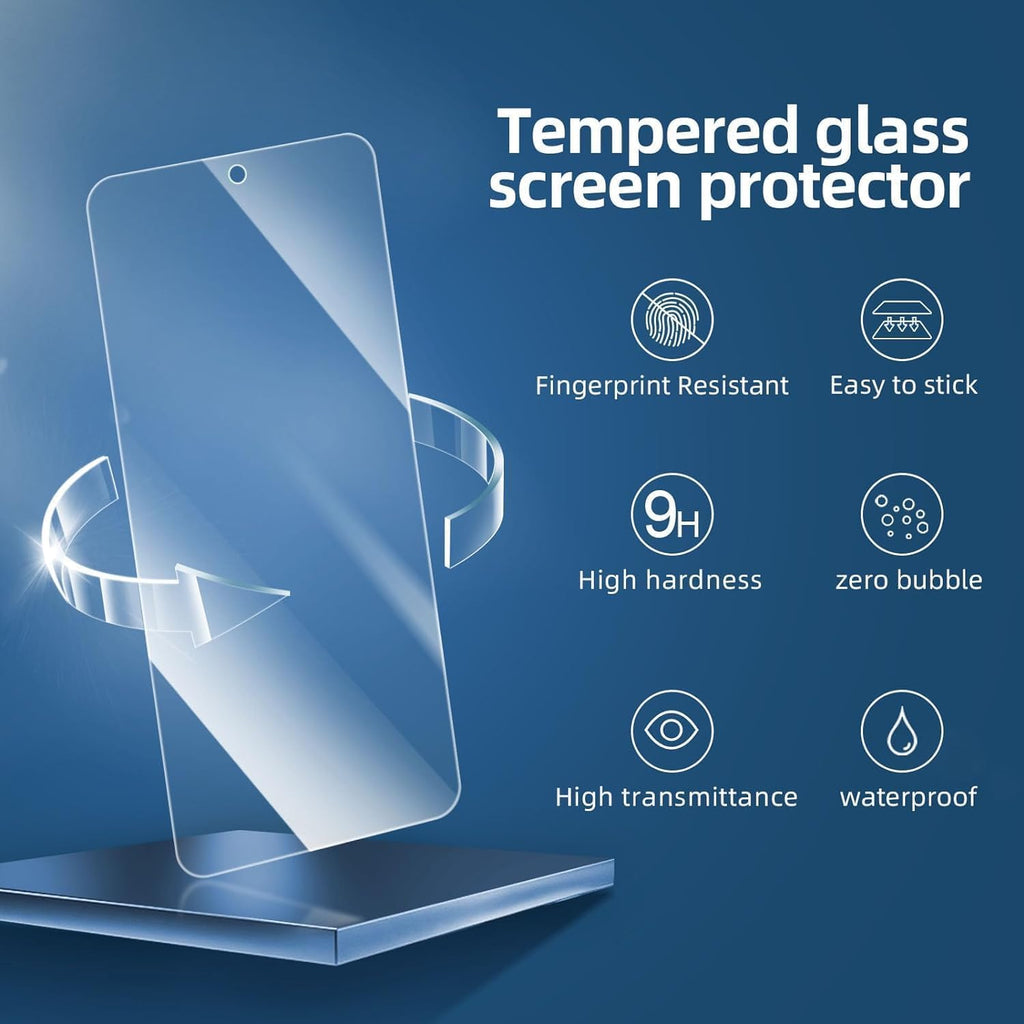 NEW'C for Samsung Galaxy S24 5G Screen Protector Tempered Glass HD Clear