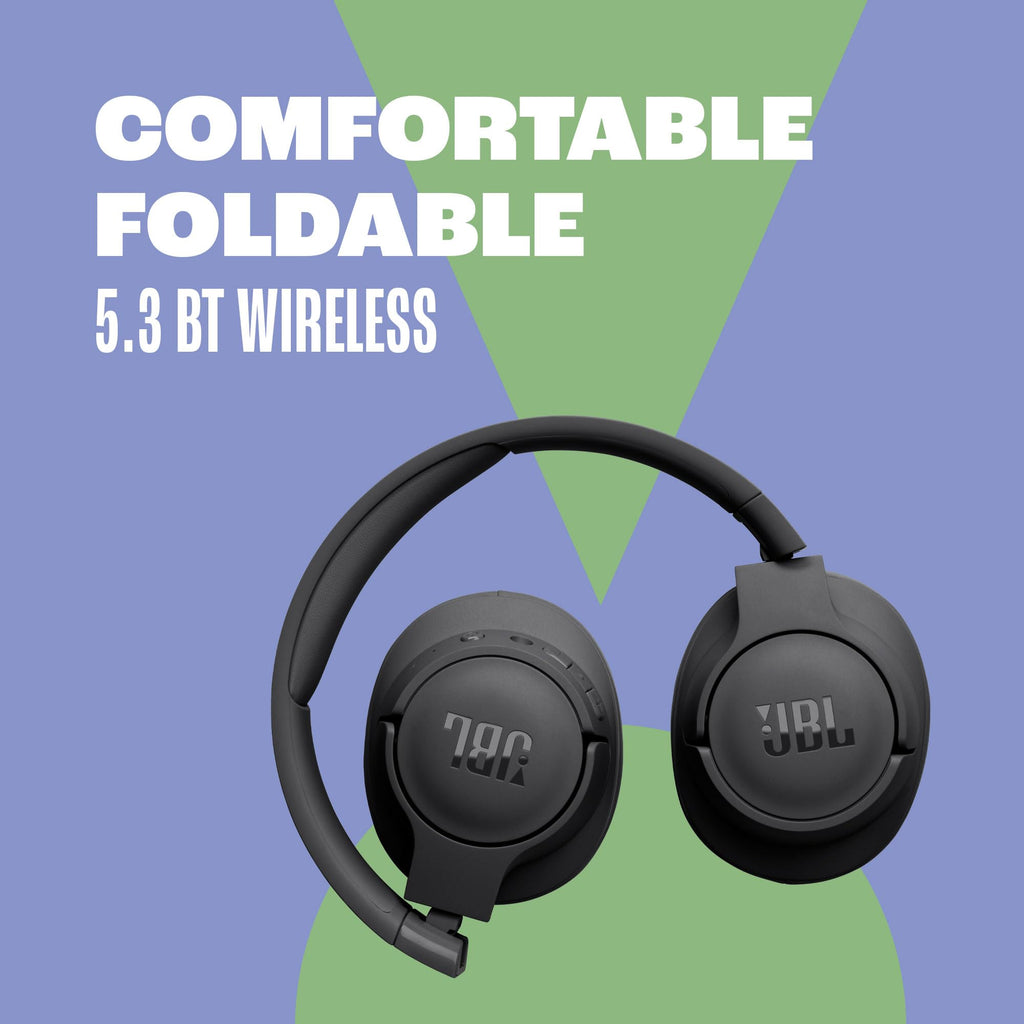 JBL Tune 720BT - Wireless Over-Ear Headphones - Blue