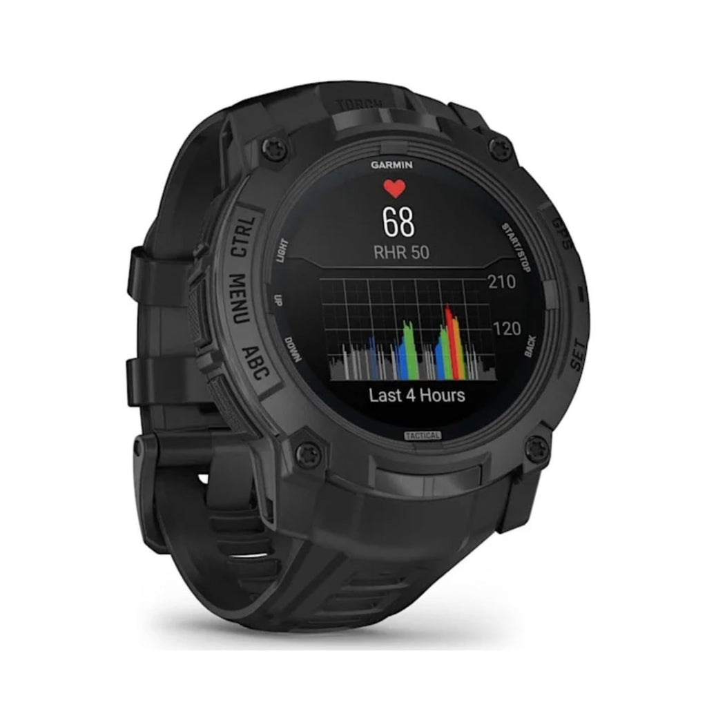 Garmin Instinct® 3 Tactical, Solar, 45mm, Black