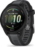 Garmin Forerunner® 165, Running Smartwatch, 43mm, Black