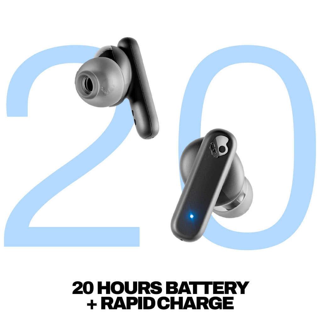 Skullcandy Smokin’ Buds Wireless Noise Isolating Earbuds - Flame