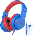 iClever HS19 Kids Headphones for School, Over-Ear for Toddler Boys Girls