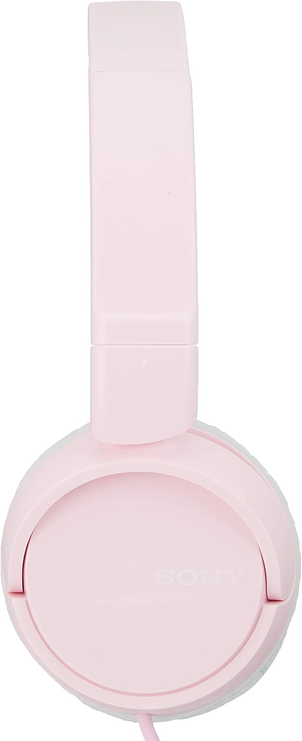 Sony ZX Series Wired On-Ear Headphones, Pink MDR-ZX110