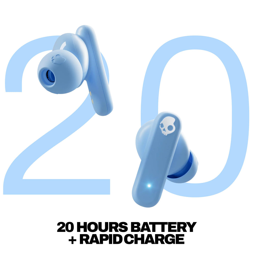 Skullcandy Smokin’ Buds Wireless Noise Isolating Earbuds - Flame