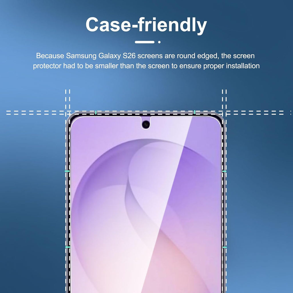 NEW'C for Samsung Galaxy S24 5G Screen Protector Tempered Glass HD Clear