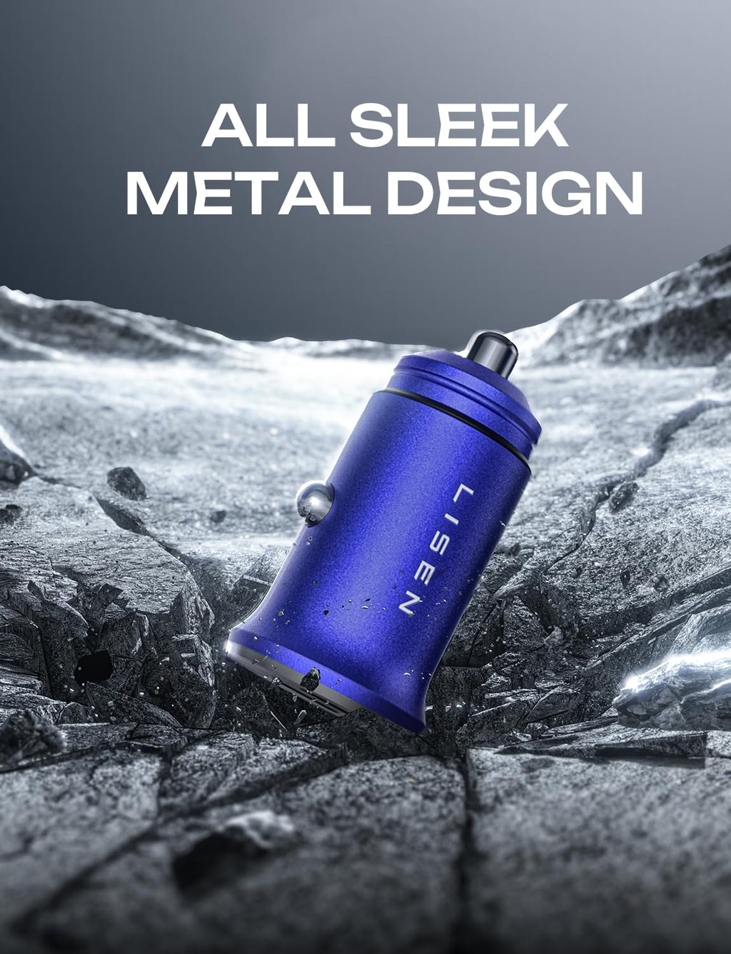 LISEN 90W Car Charger USB C Fast Charge,USB C Car Charger for iPhone 17 Pro