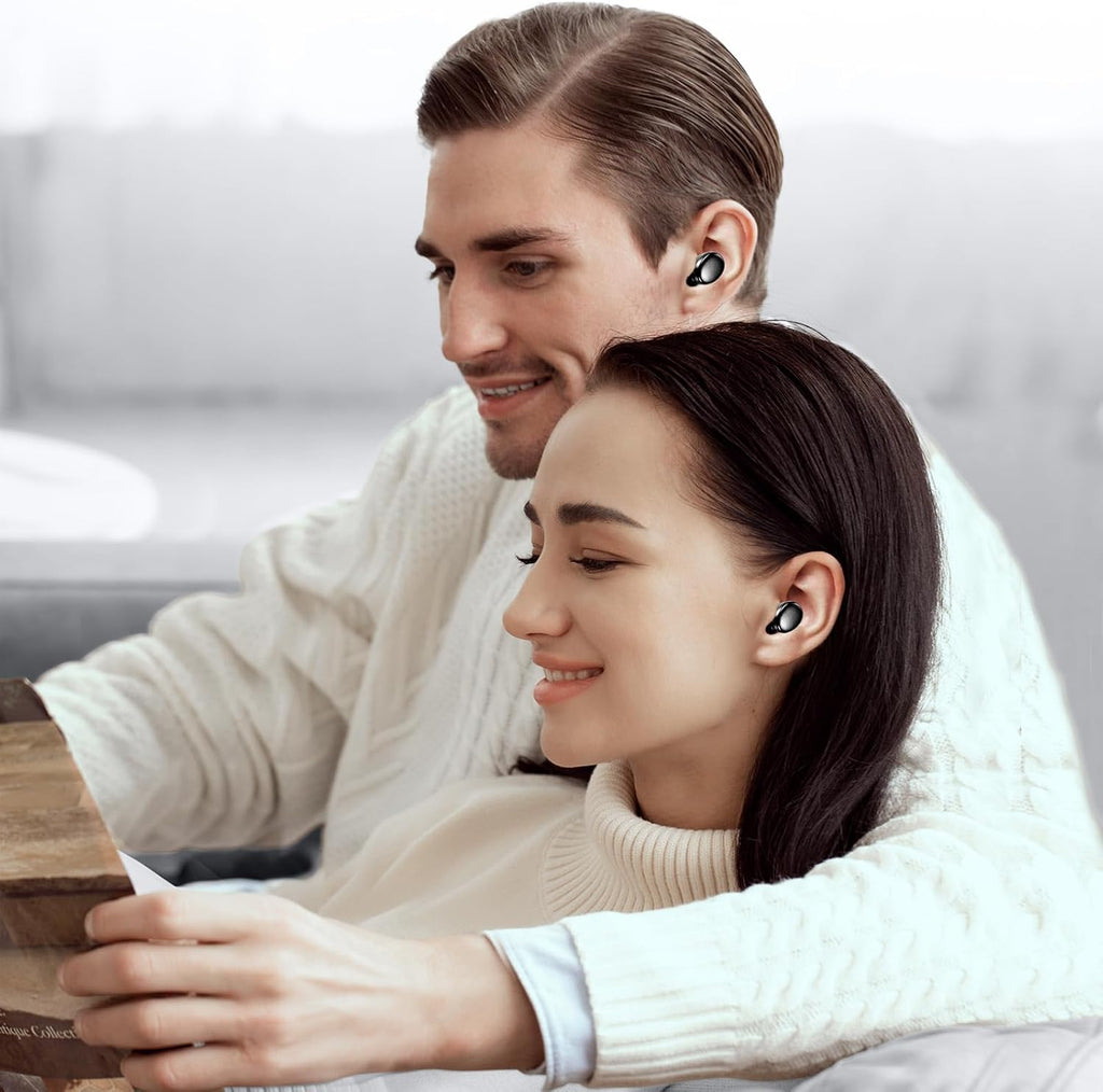 kurdene Wireless Earbuds Bluetooth 5.3 Light Weight in Ear Headphones