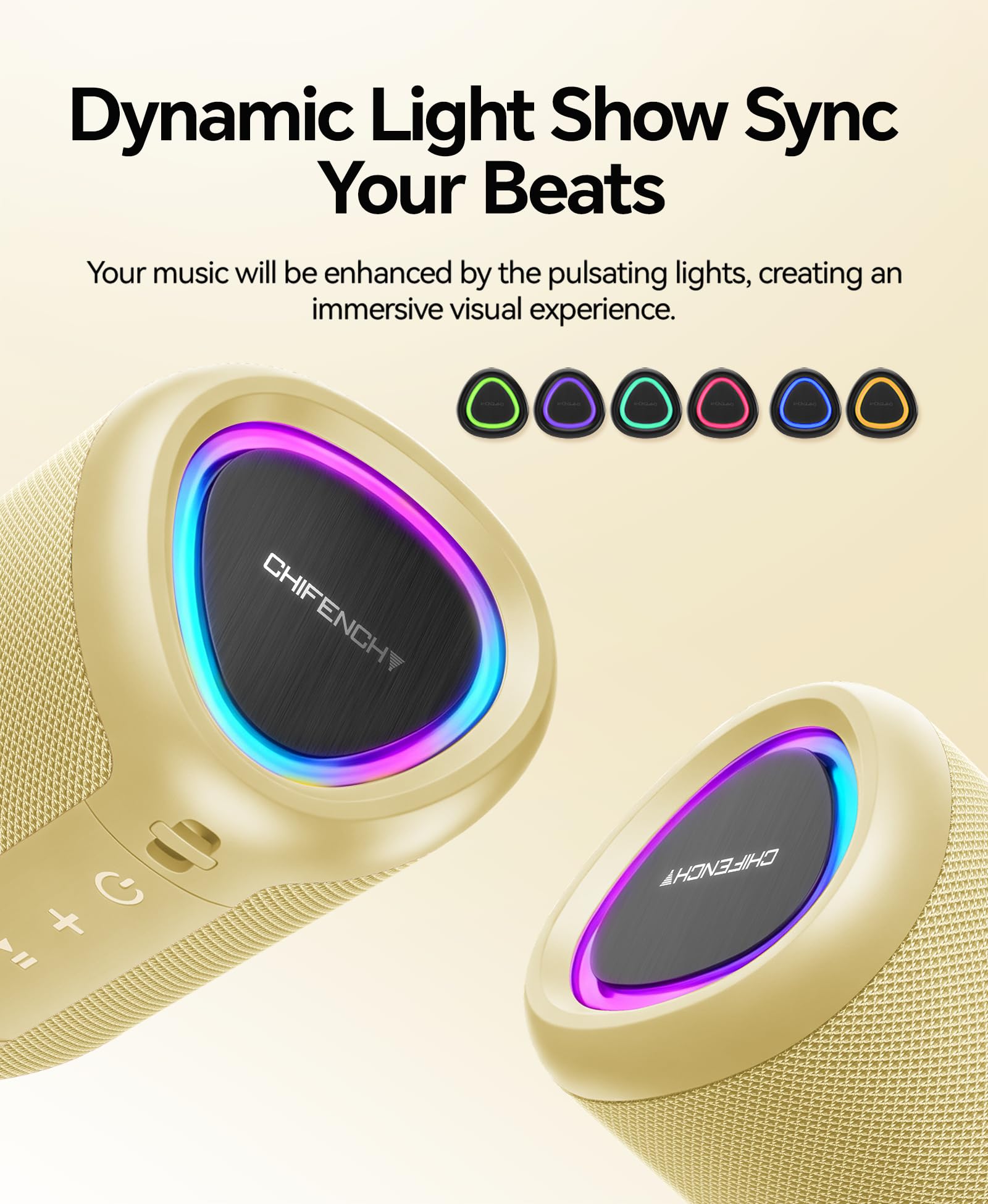 Portable Bluetooth Speaker Beach Essentials: IPX5 Waterproof for Outdoor