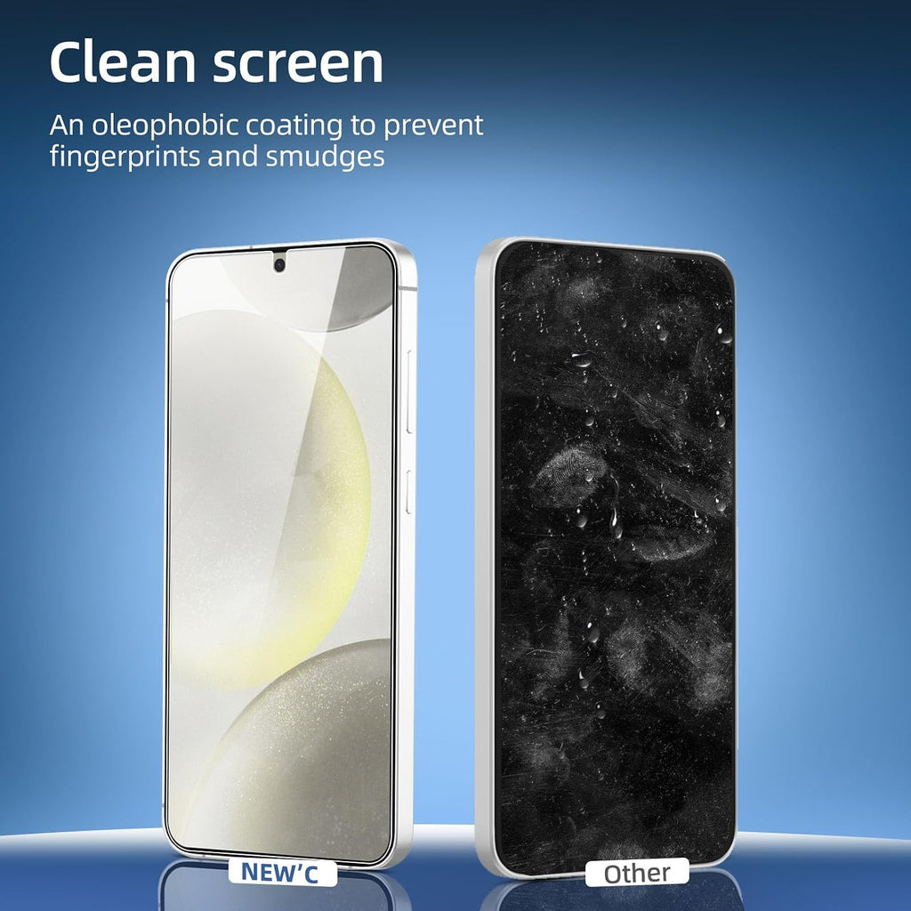 NEW'C for Samsung Galaxy S24 5G Screen Protector Tempered Glass HD Clear
