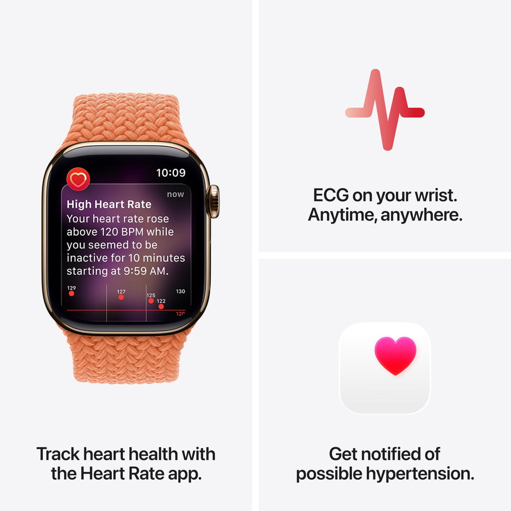 Apple Watch Series 11 [GPS 46mm] Smartwatch with Jet Black Aluminum Case with Black Sport Band - M/L. Sleep Score, Fitness Tracker, Health Monitoring, Always-On Display, Water Resistant