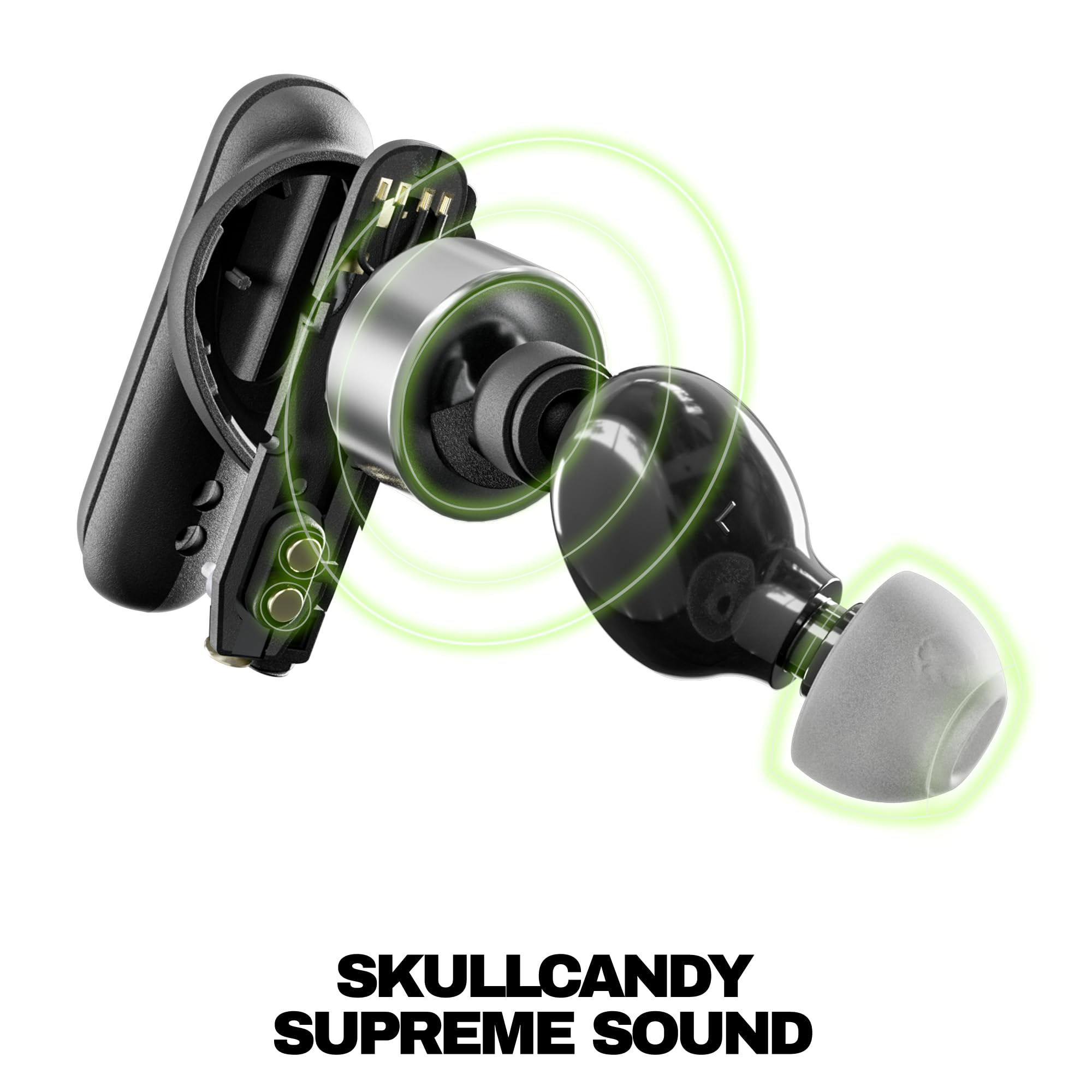 Skullcandy Smokin’ Buds Wireless Noise Isolating Earbuds - Flame