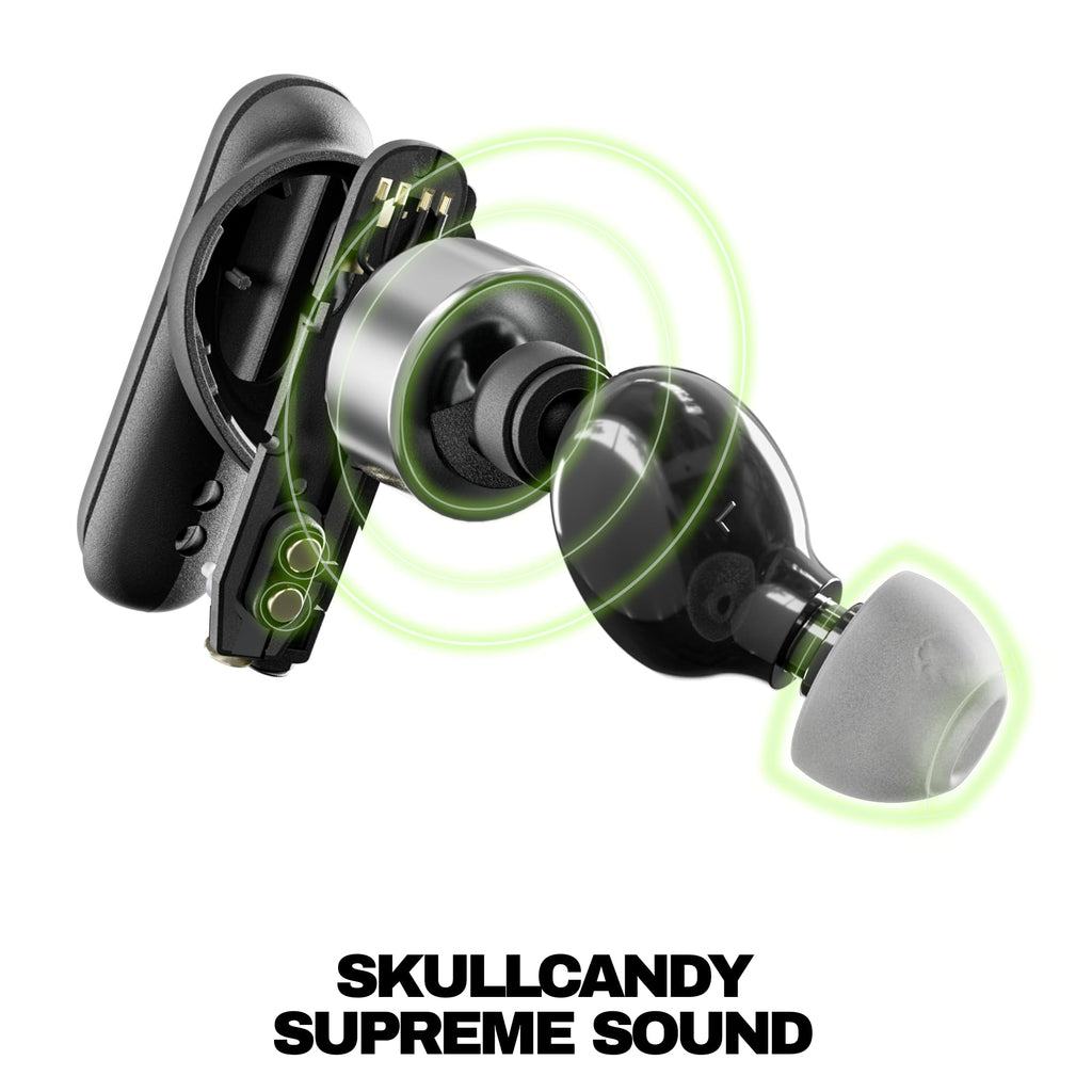Skullcandy Smokin’ Buds Wireless Noise Isolating Earbuds - Flame