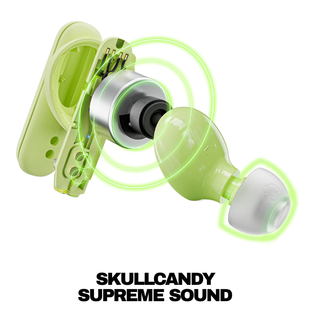 Skullcandy Smokin’ Buds Wireless Noise Isolating Earbuds - Flame