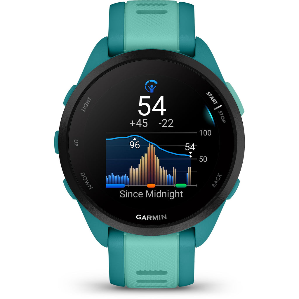 Garmin Forerunner® 165, Running Smartwatch, 43mm, Black