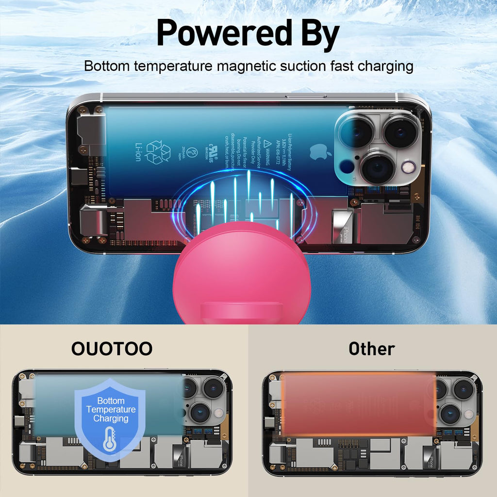3 in 1 Mag-Safe Wireless Charger Stand for iPhone Apple Watch AirPods
