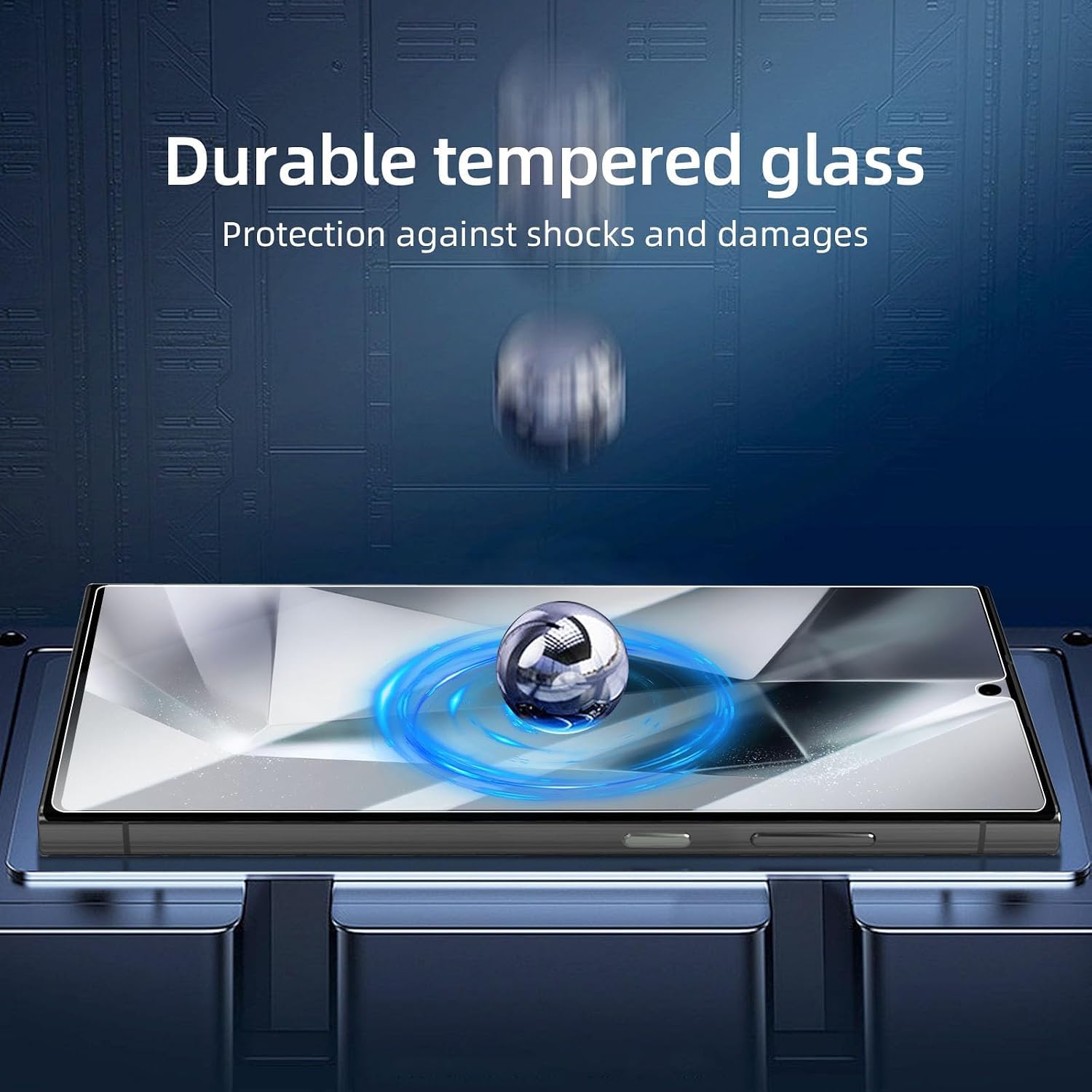 NEW'C for Samsung Galaxy S24 5G Screen Protector Tempered Glass HD Clear