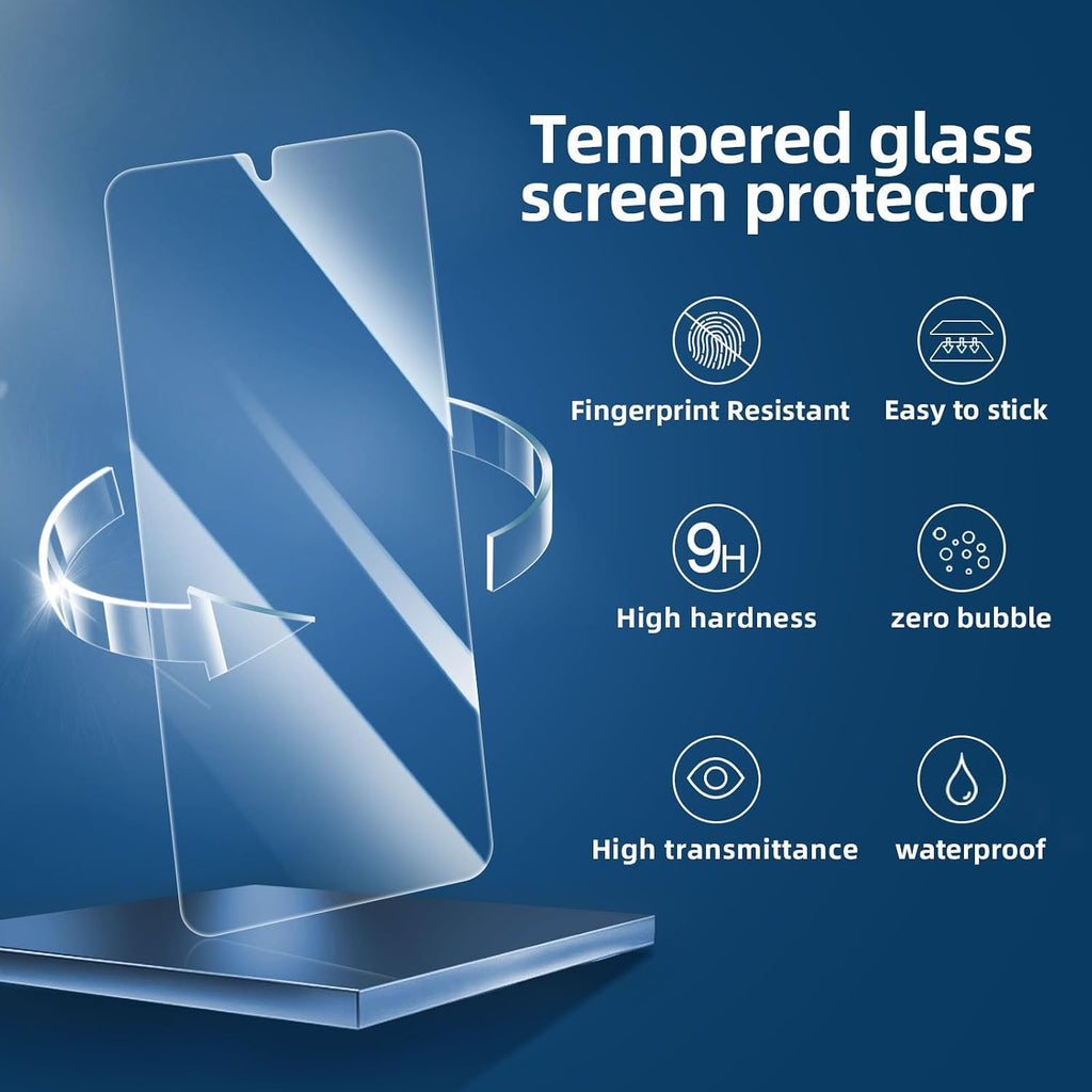NEW'C for Samsung Galaxy S24 5G Screen Protector Tempered Glass HD Clear