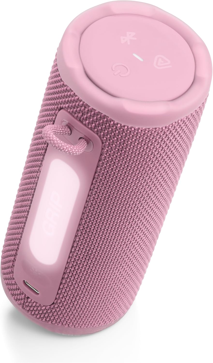 JBL Grip Portable Bluetooth Speaker, Waterproof, Ambient Light - Pink