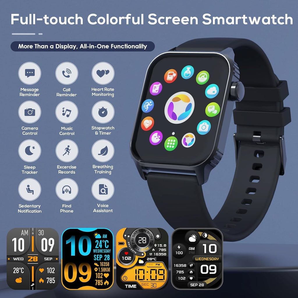 Smart Watch for Women, 120 Sports Modes Smartwatch with 1.83" HD, Alexa Built-in, Heart Rate/Sleep Monitor, IP67 Waterproof, Bluetooth Call & Music Control Fitness Watch for iPhone/Android (Pink)