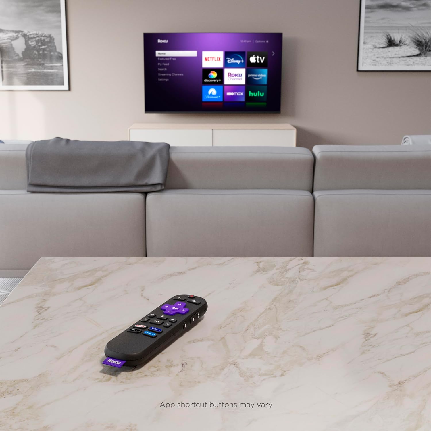 Roku Voice Remote, Replacement TV Remote Control