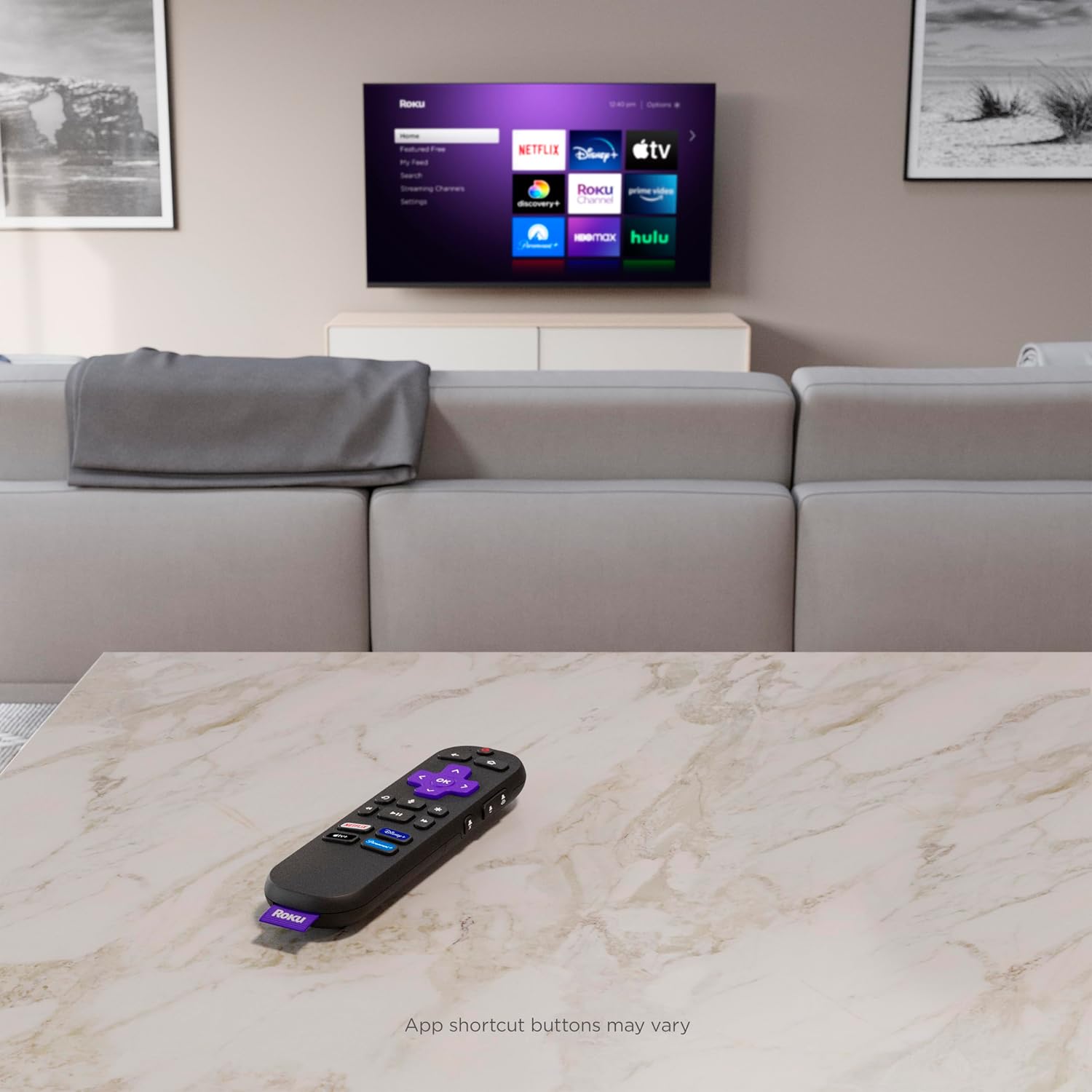 Roku Voice Remote, Replacement TV Remote Control