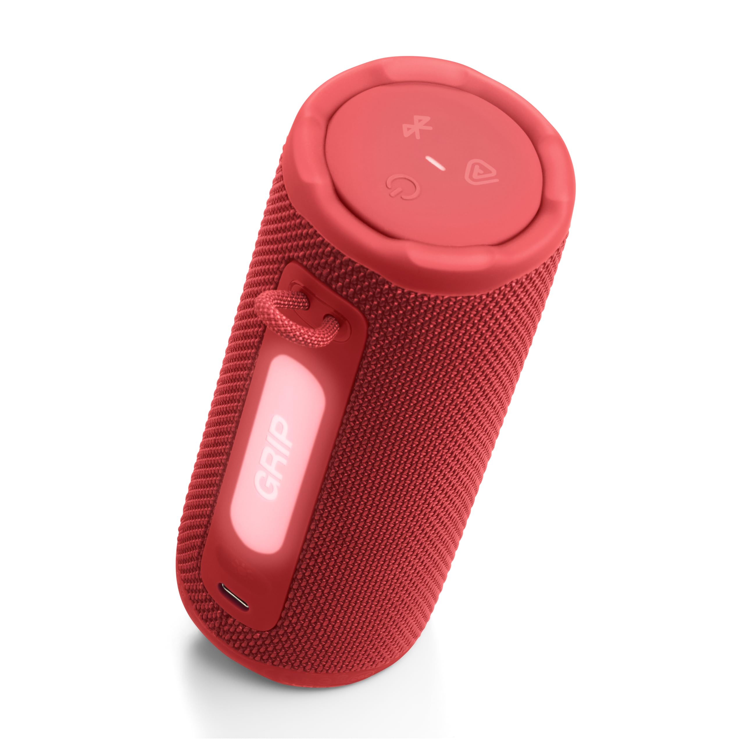 JBL Grip Portable Bluetooth Speaker, Waterproof, Ambient Light - Pink