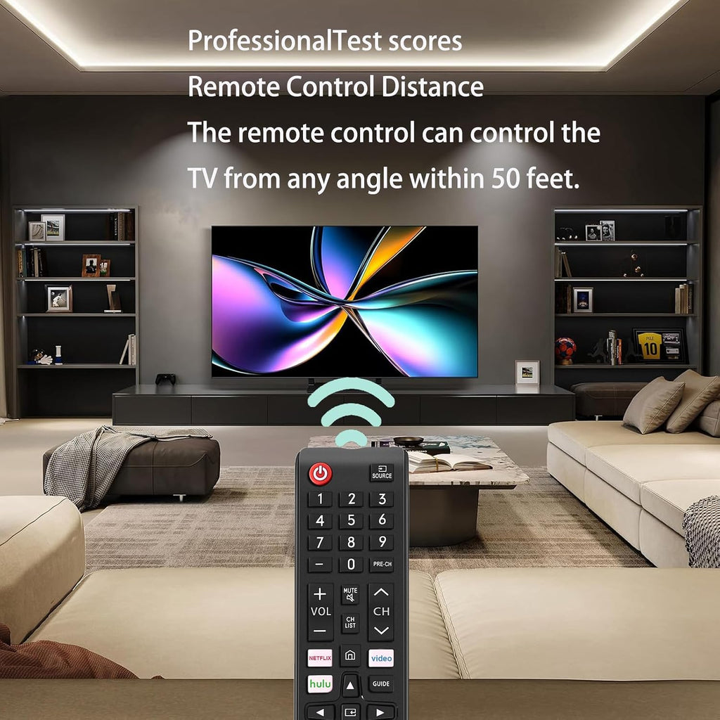 EONCHARM Universal Remote Control for All Samsung TV Compatible with All Samsung LCD LED HDTV 3D Smart TVs Models