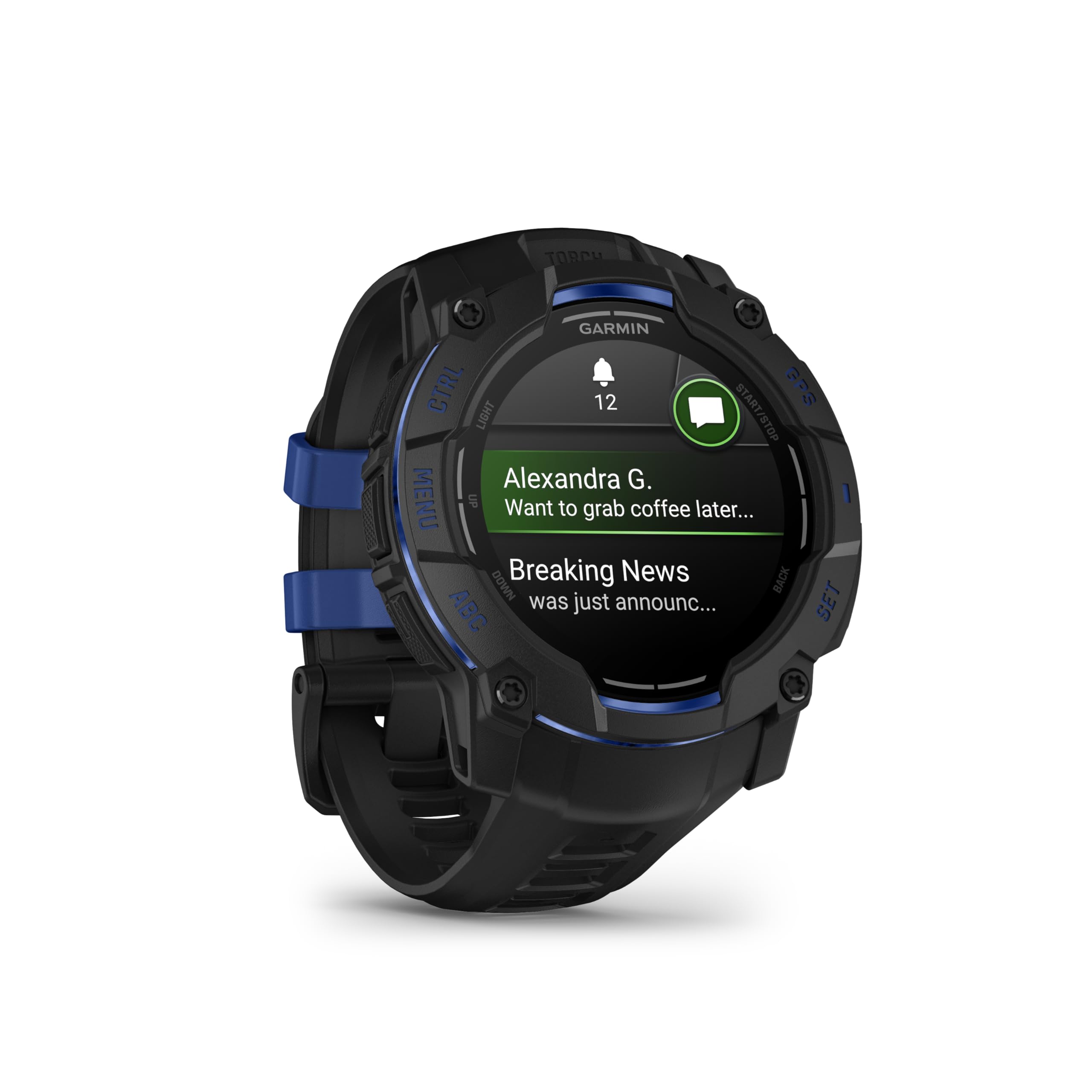 Garmin Instinct® 3 Tactical, Solar, 45mm, Black