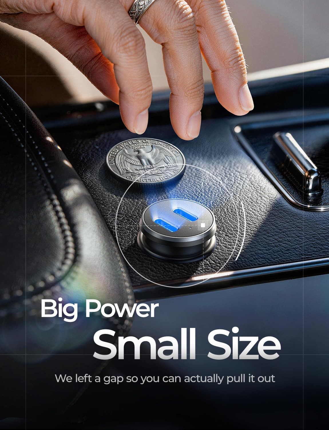 LISEN 90W Car Charger USB C Fast Charge,USB C Car Charger for iPhone 17 Pro