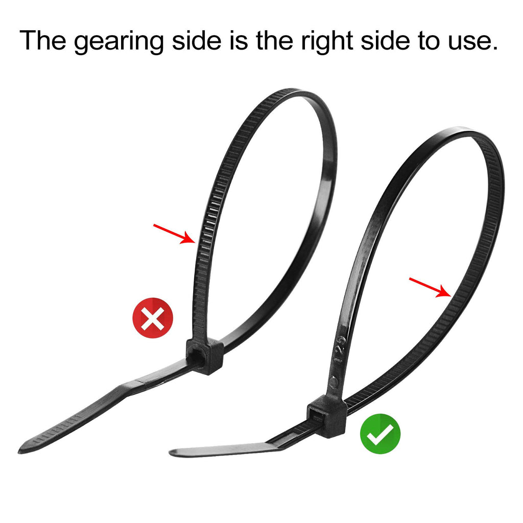 3/4" Strong Back-Glue Self Adhesive White Cable Zip Tie Mounts 100pcs with 8" Ties, Screws, Outdoor Sticky Wire Fasteners Cable Clips Management Anchors Organizer Holders Squares