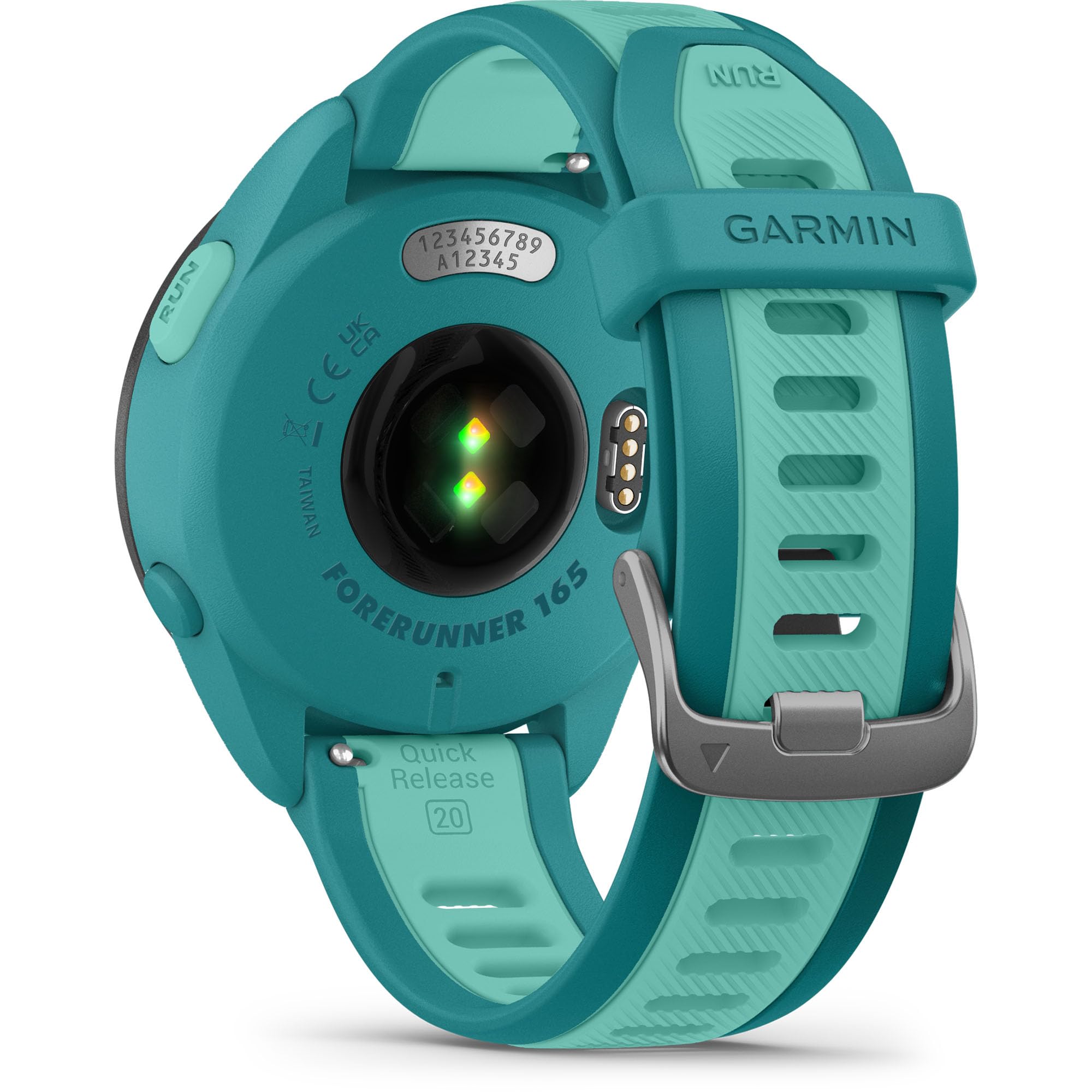 Garmin Forerunner® 165, Running Smartwatch, 43mm, Black