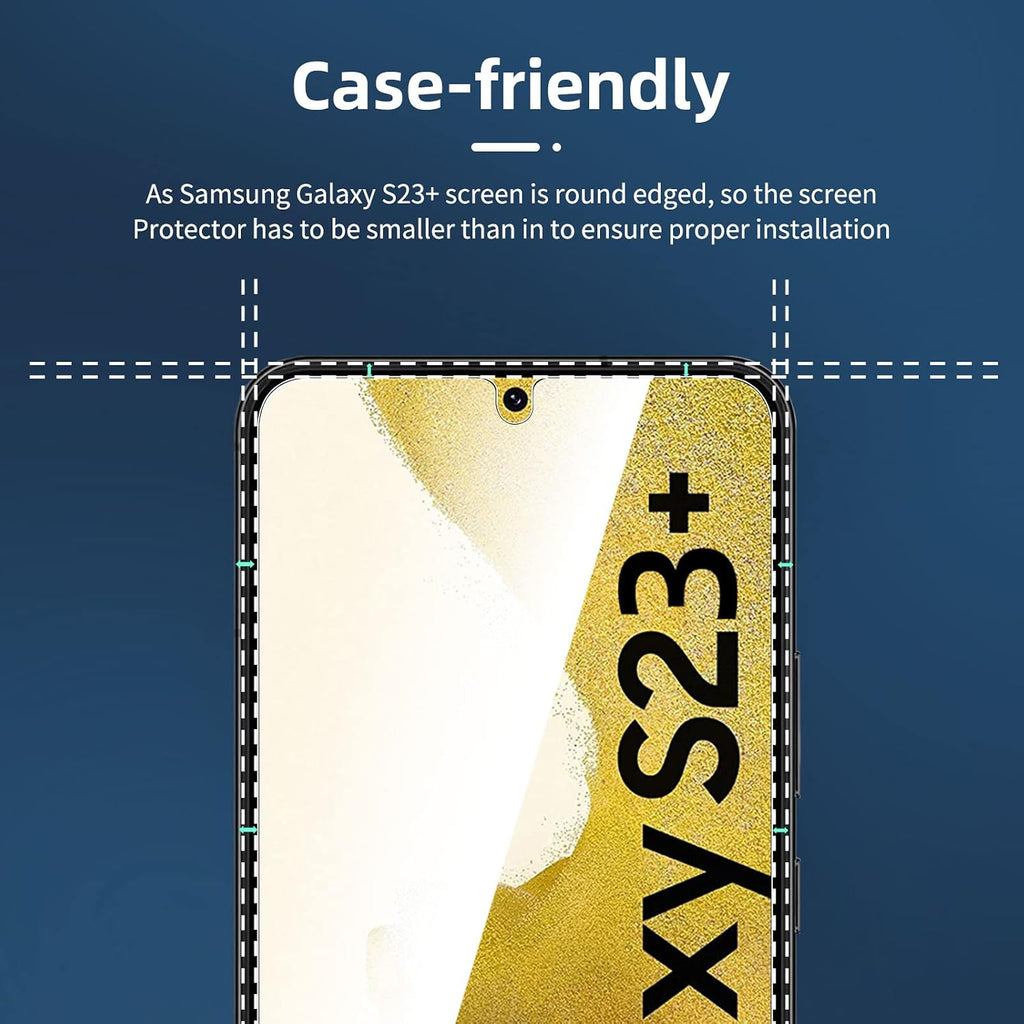 NEW'C for Samsung Galaxy S24 5G Screen Protector Tempered Glass HD Clear