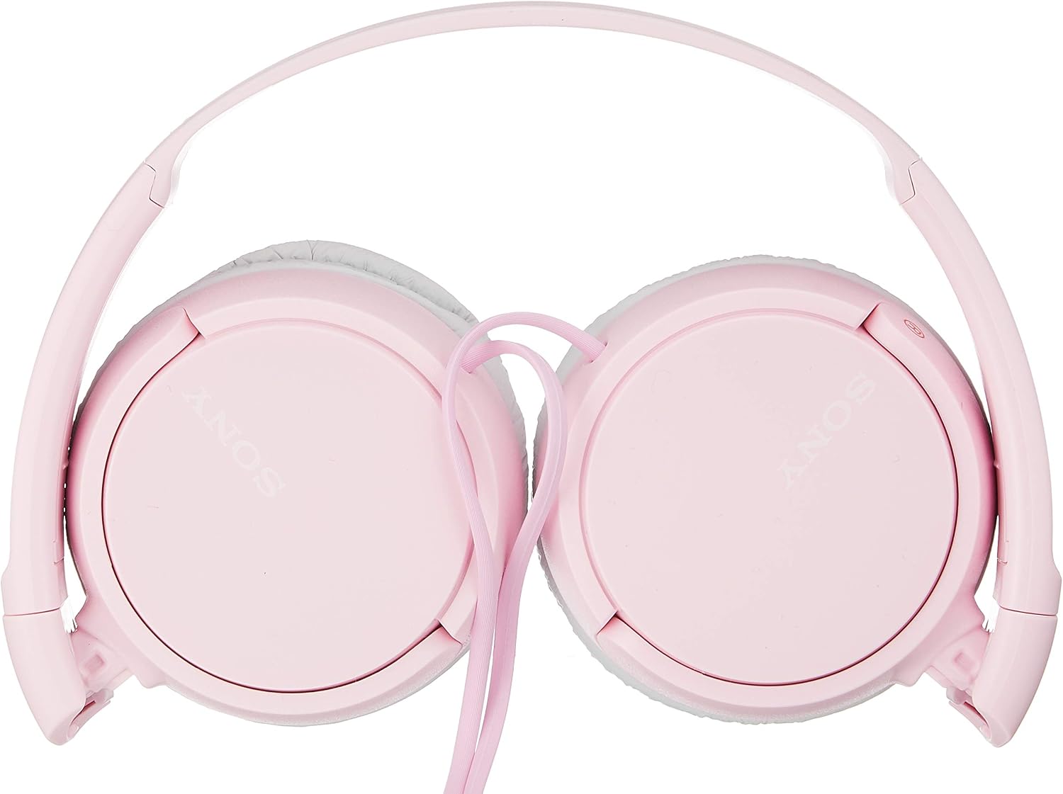 Sony ZX Series Wired On-Ear Headphones, Pink MDR-ZX110