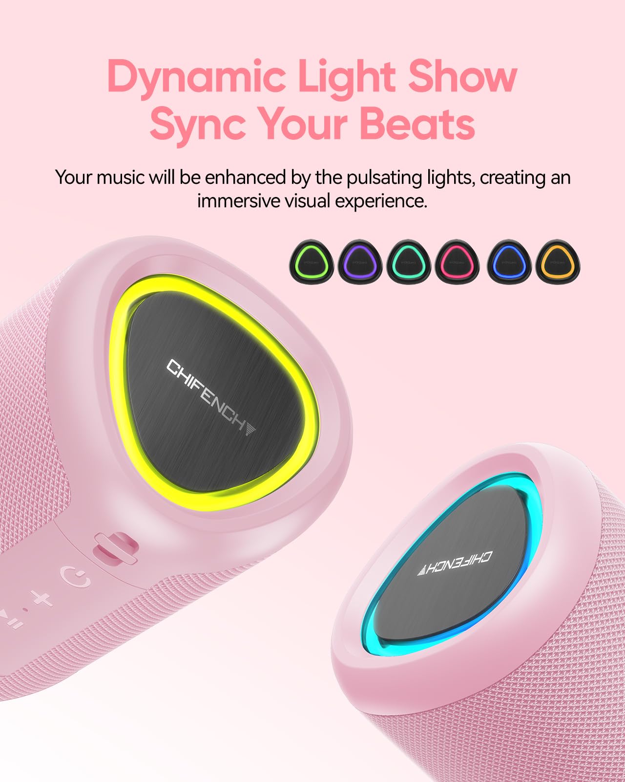 Portable Bluetooth Speaker Beach Essentials: IPX5 Waterproof for Outdoor