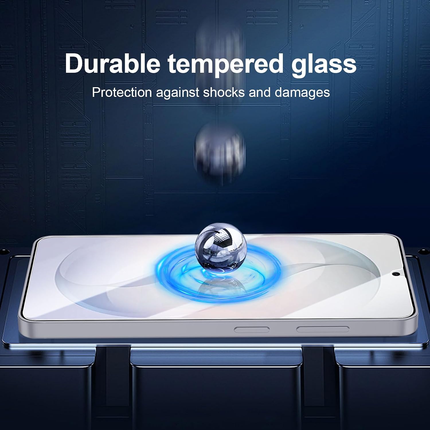 NEW'C for Samsung Galaxy S24 5G Screen Protector Tempered Glass HD Clear