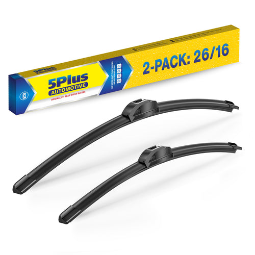 5 PLUS Custom-Fit Wipers fits Toyota Prius 2004-2009 Windshield Wipers