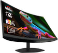 New! Sceptre Curved 24-inch Gaming Monitor 1ms 100Hz 1500R DisplayPort HDMI X2 Eye Care 100% sRGB Build-in Speakers, Machine Black 2026 (C248W-FW100T Series)