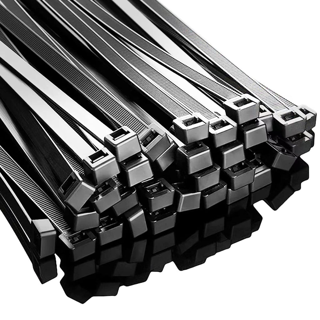 Zip Ties 6 inch with 25 lb Tensile Strength, Black Cable ties, 1000 Pack, ANOSON